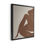 Abstract Nude, Body Illustration Framed Canvas Print Gallery Image 2
