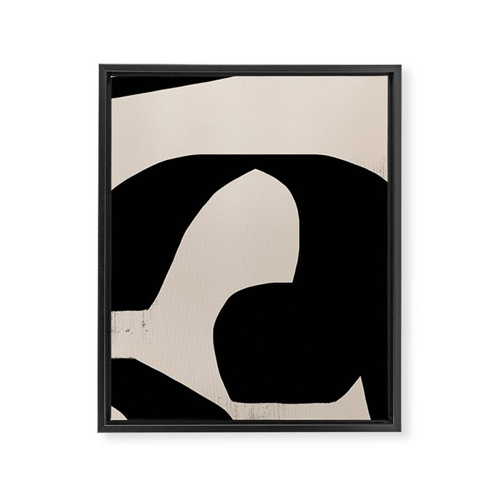 Abstract Painting Part 2 Framed Canvas Print Gallery Image 1