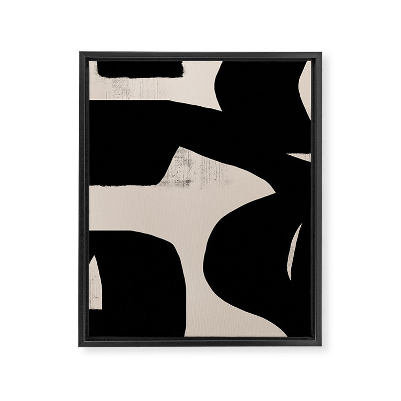 Abstract Painting Part3 Framed Canvas Print Gallery Image 6