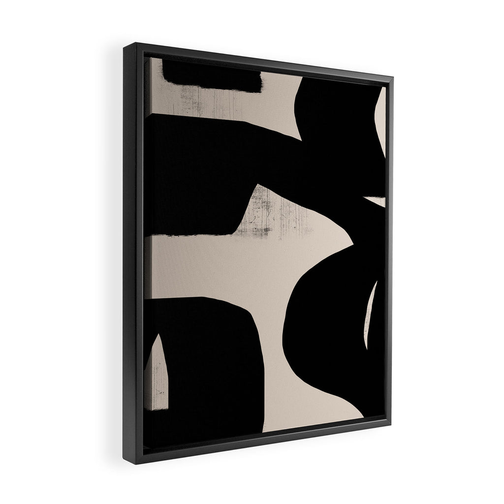 Abstract Painting Part3 Framed Canvas Print Gallery Image 2