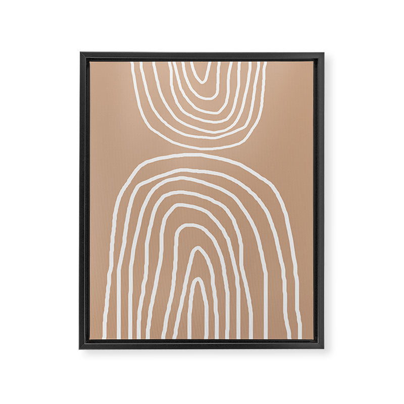 Abstract Rainbow, Framed Canvas Print Gallery Image 6