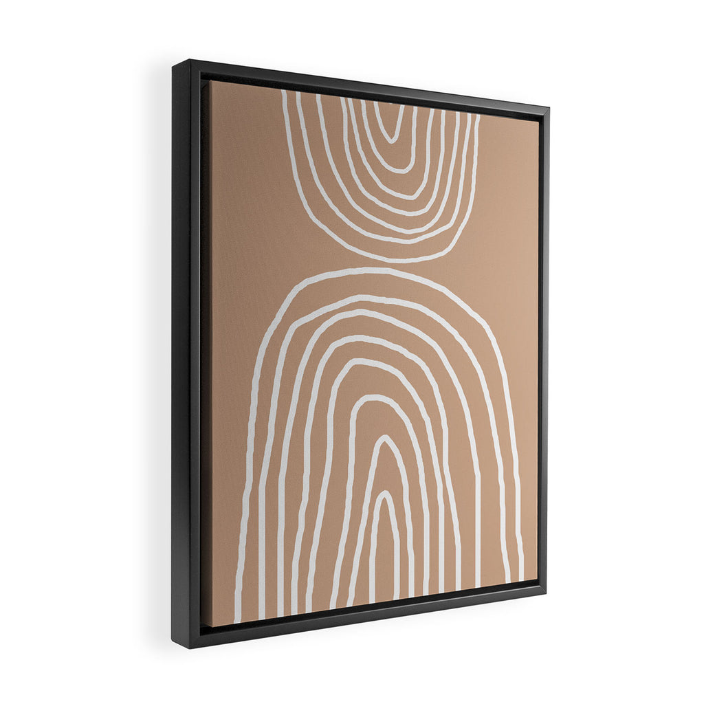 Abstract Rainbow, Framed Canvas Print Gallery Image 2