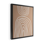 Abstract Rainbow, Framed Canvas Print Gallery Image 2