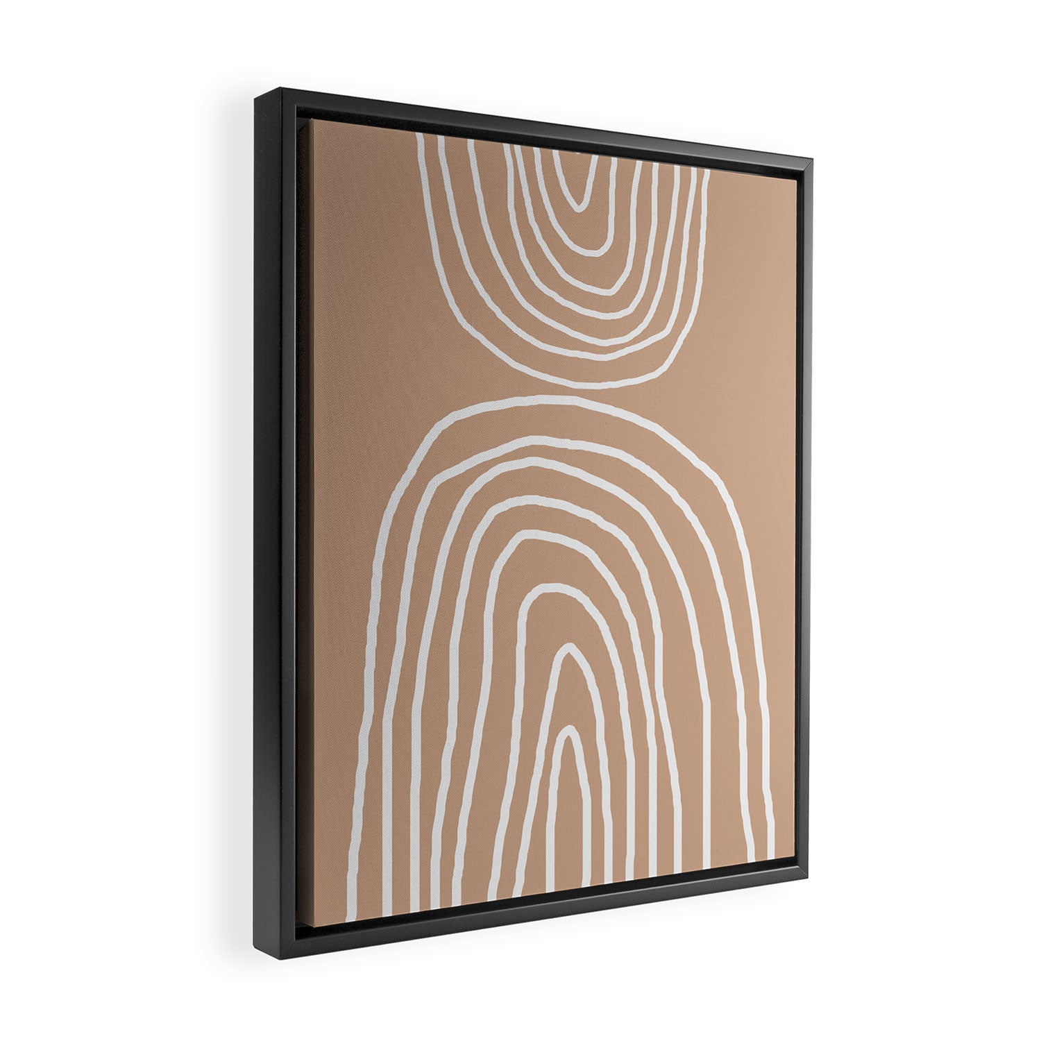 Abstract Rainbow, Framed Canvas Print Gallery Image 2