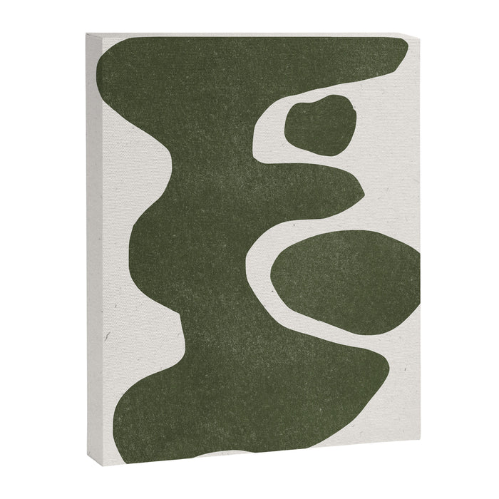 Abstract Retro Shapes Canvas Print Gallery Image 1