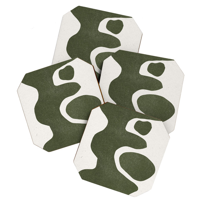 Abstract Retro Shapes Coaster Gallery Image 1