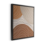Abstract Shape IV Framed Canvas Print Gallery Image 2