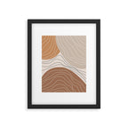 Abstract Shape IV Framed Art Print Gallery Image 5