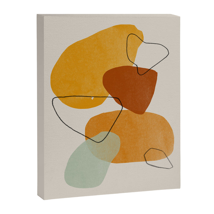 Abstract Shapes Canvas Print Gallery Image 1