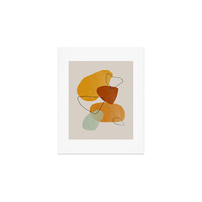 Abstract Shapes Art Print Gallery Image 1