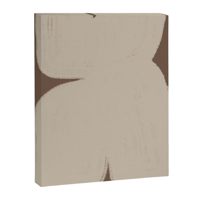 Abstract Soft Modern Shape Canvas Print Gallery Image 1