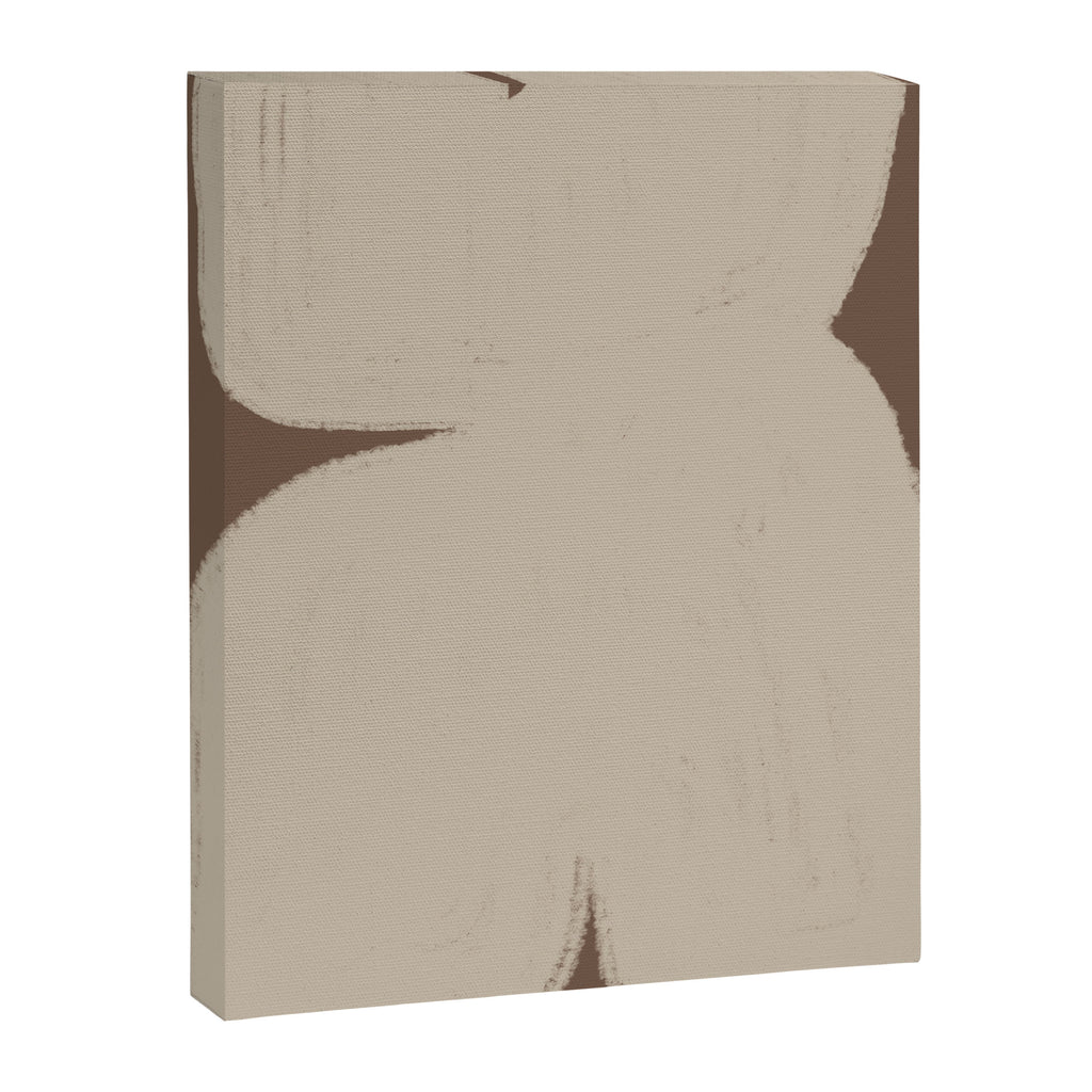 Abstract Soft Modern Shape Canvas Print Gallery Image 6