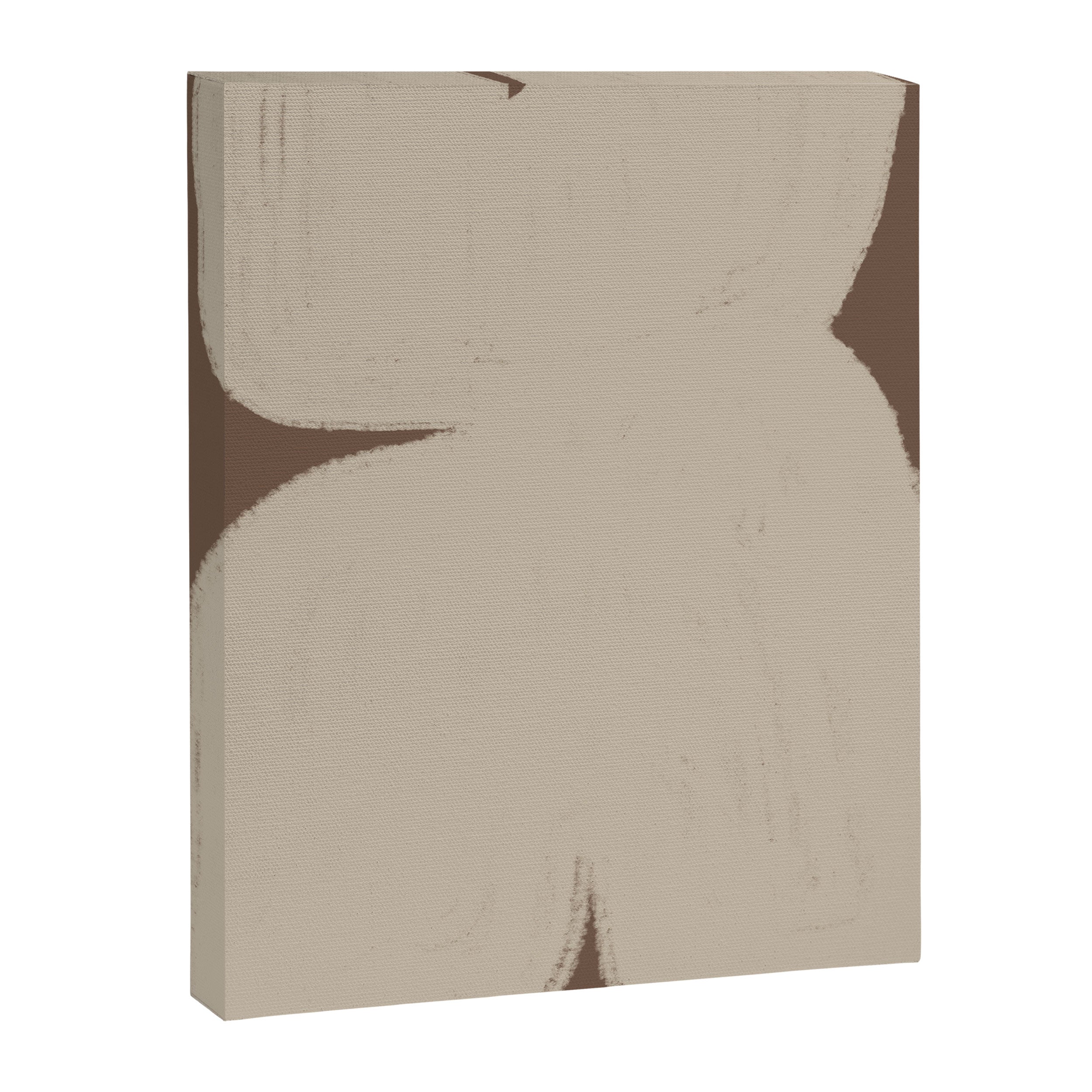 Abstract Soft Modern Shape Canvas Print Gallery Image 6