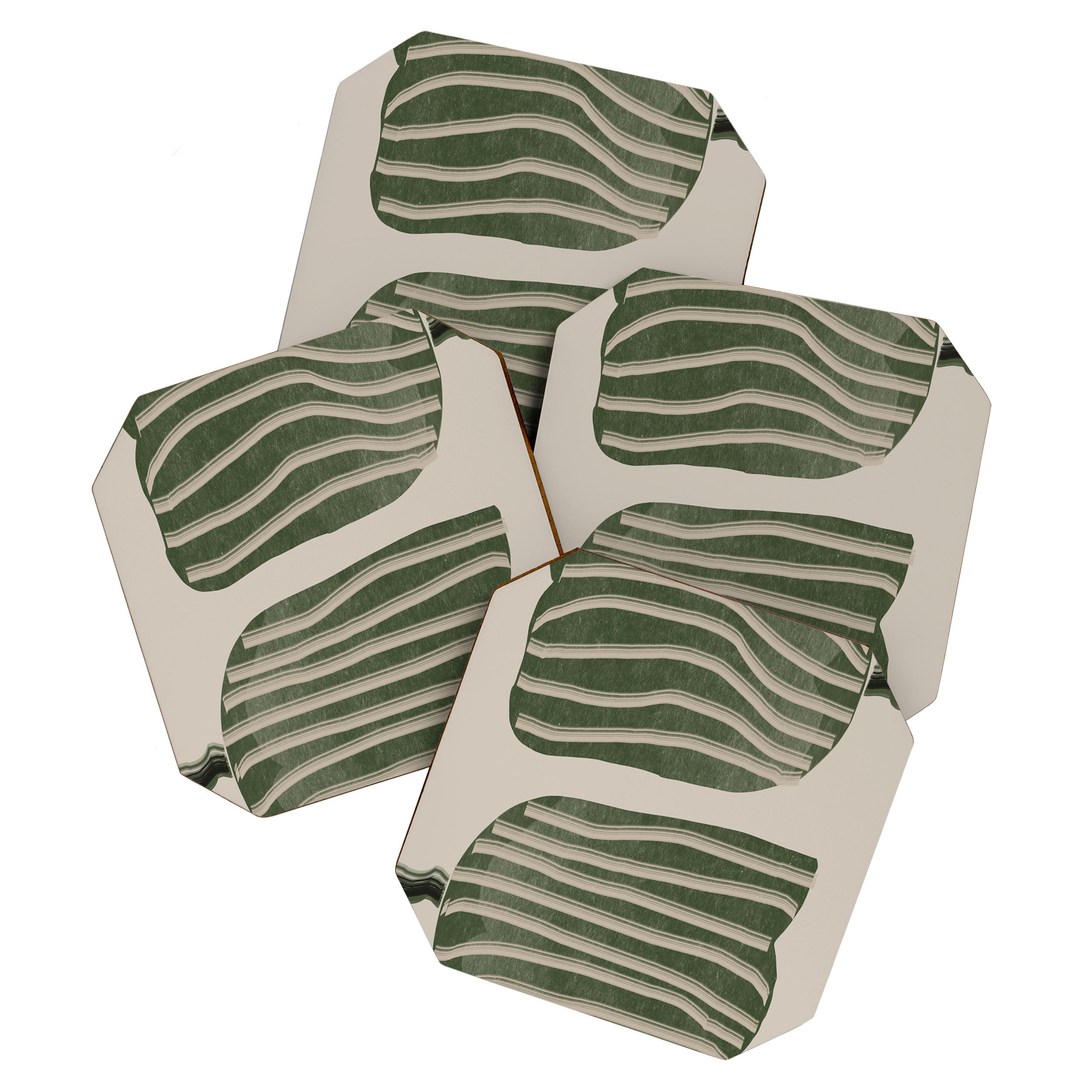 Abstract Tulips Coaster Gallery Image 1