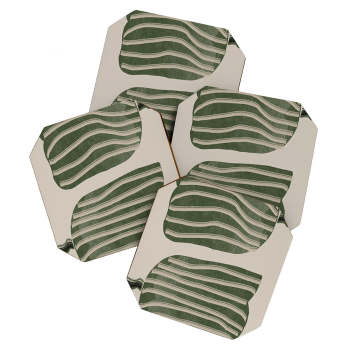Abstract Tulips Coaster Gallery Image 1