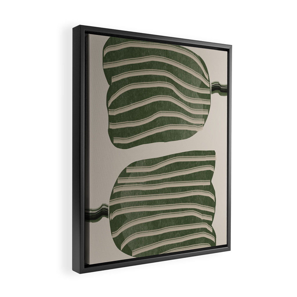 Abstract Tulips Framed Canvas Print Gallery Image 2
