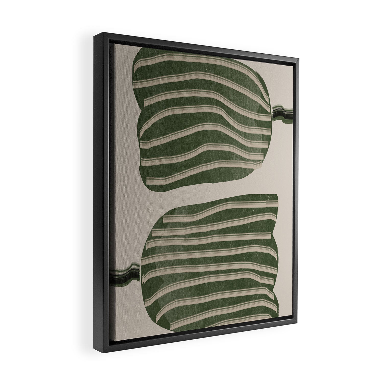 Abstract Tulips Framed Canvas Print Gallery Image 2