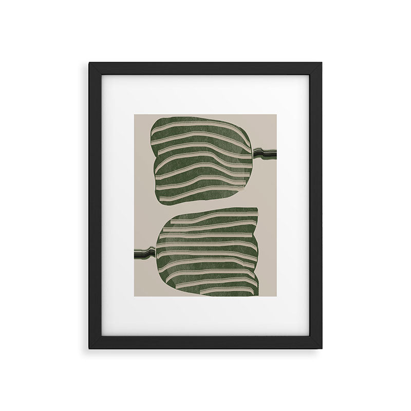 Abstract Tulips Framed Art Print Gallery Image 5