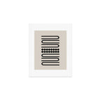 Abstract Woodblock Art Art Print Gallery Image 1