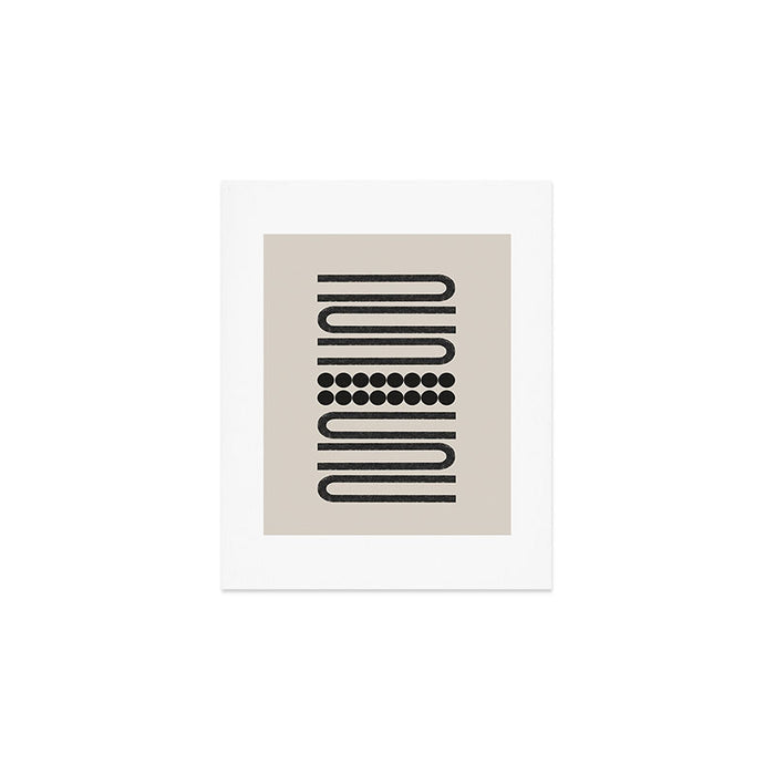 Abstract Woodblock Art Art Print Gallery Image 1