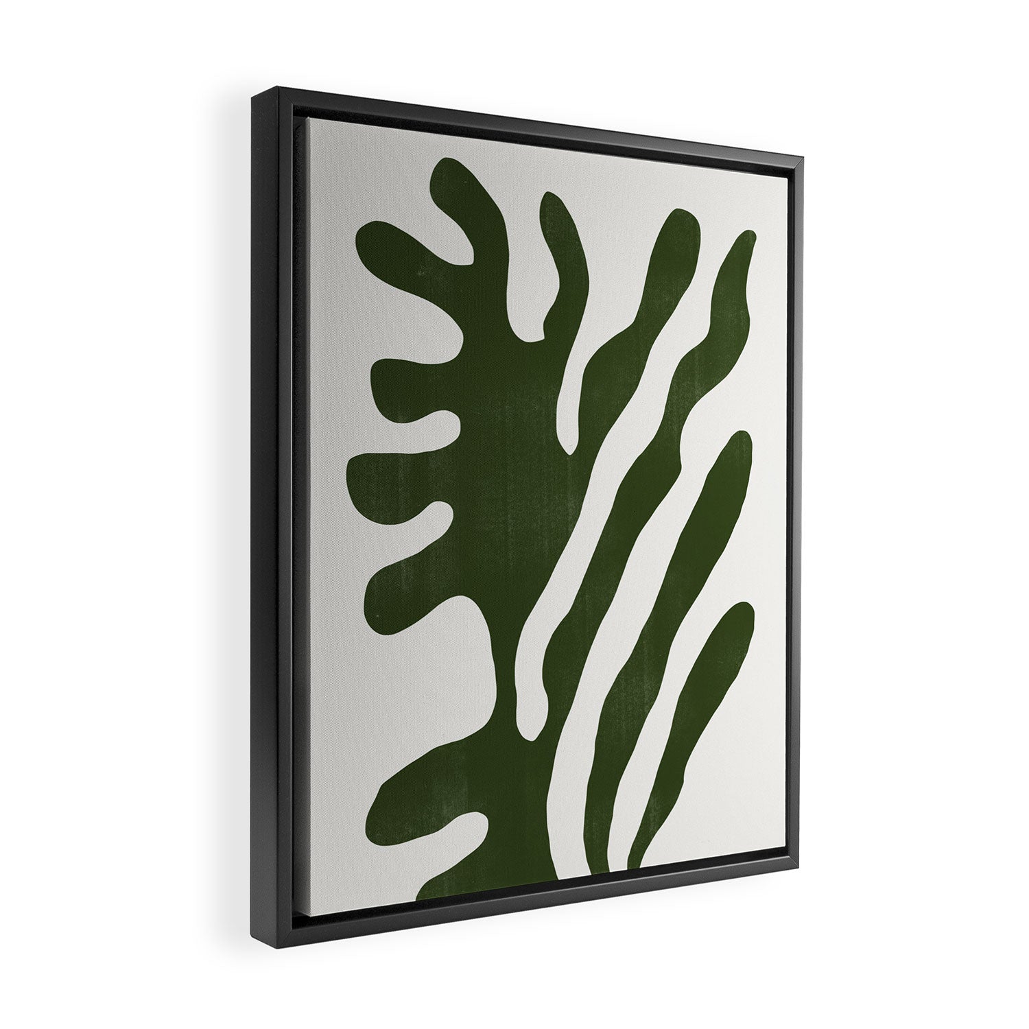 Alga, Seaweed, Green Plant Framed Canvas Print Gallery Image 2