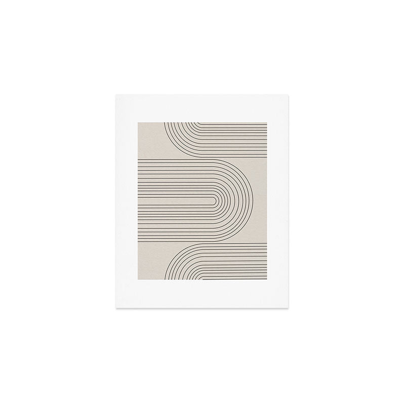 Arch Art, Modern Pattern, Mid Century  Art Print Gallery Image 1