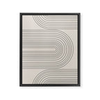 Arch Art, Modern Pattern, Mid Century  Framed Canvas Print Gallery Image 6