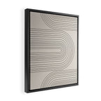 Arch Art, Modern Pattern, Mid Century  Framed Canvas Print Gallery Image 2