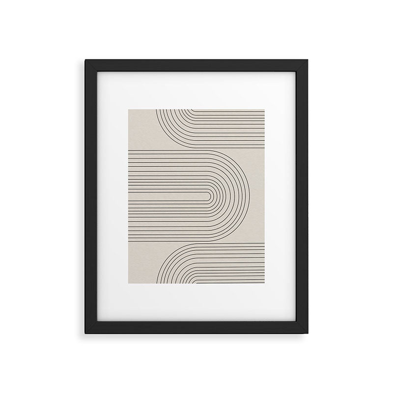 Arch Art, Modern Pattern, Mid Century  Framed Art Print Gallery Image 5