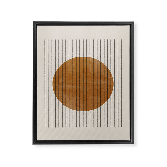 Autumn Moon Framed Canvas Print Gallery Image 1