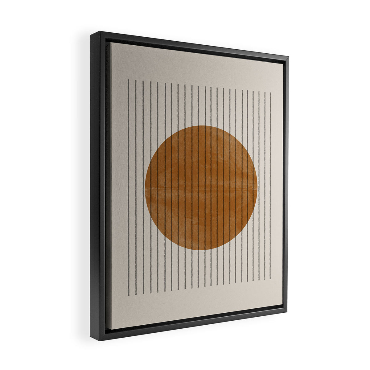 Autumn Moon Framed Canvas Print Gallery Image 2