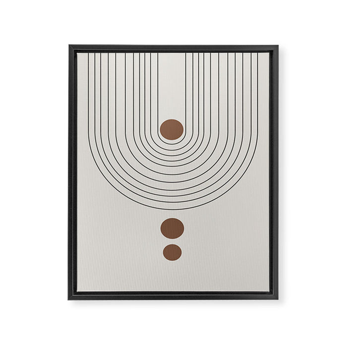 Balance III Framed Canvas Print Gallery Image 1