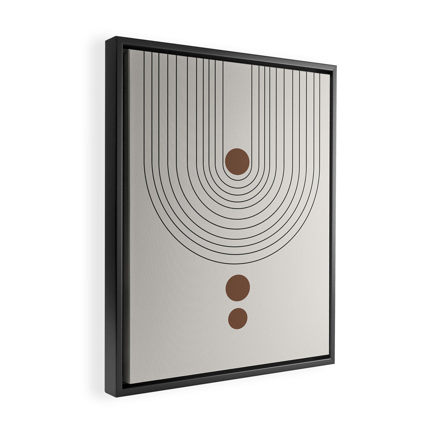 Balance III Framed Canvas Print Gallery Image 2