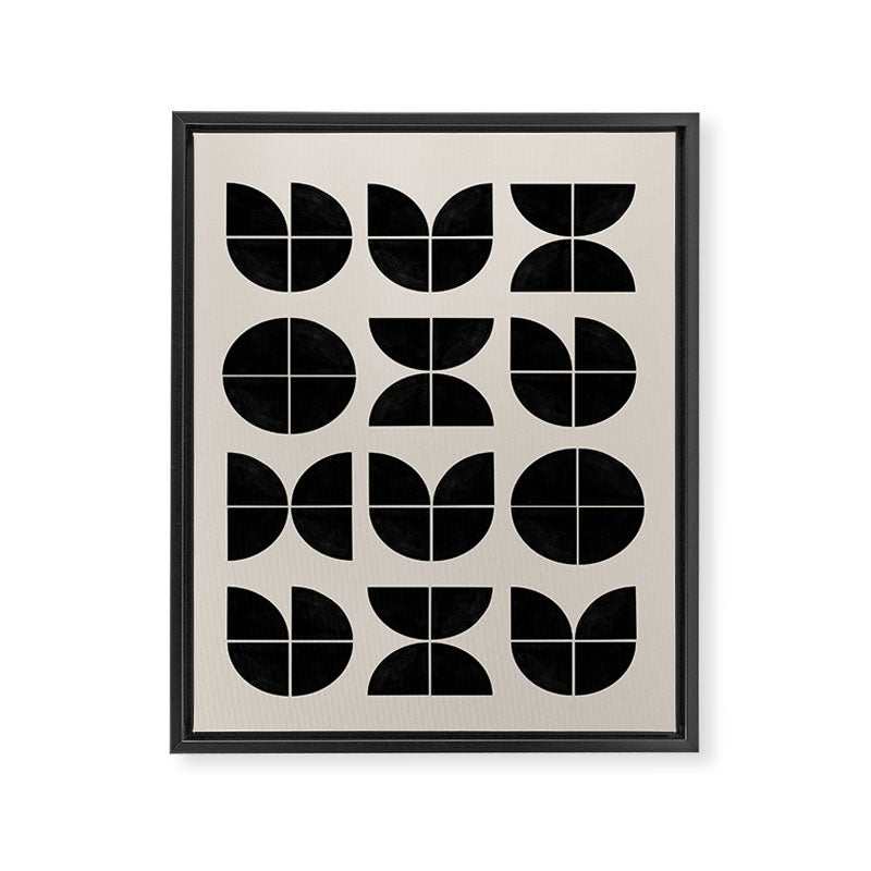 Bauhaus Style Art Framed Canvas Print Gallery Image 6