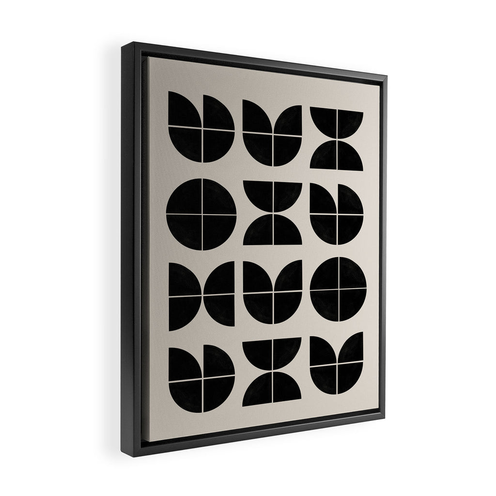 Bauhaus Style Art Framed Canvas Print Gallery Image 2
