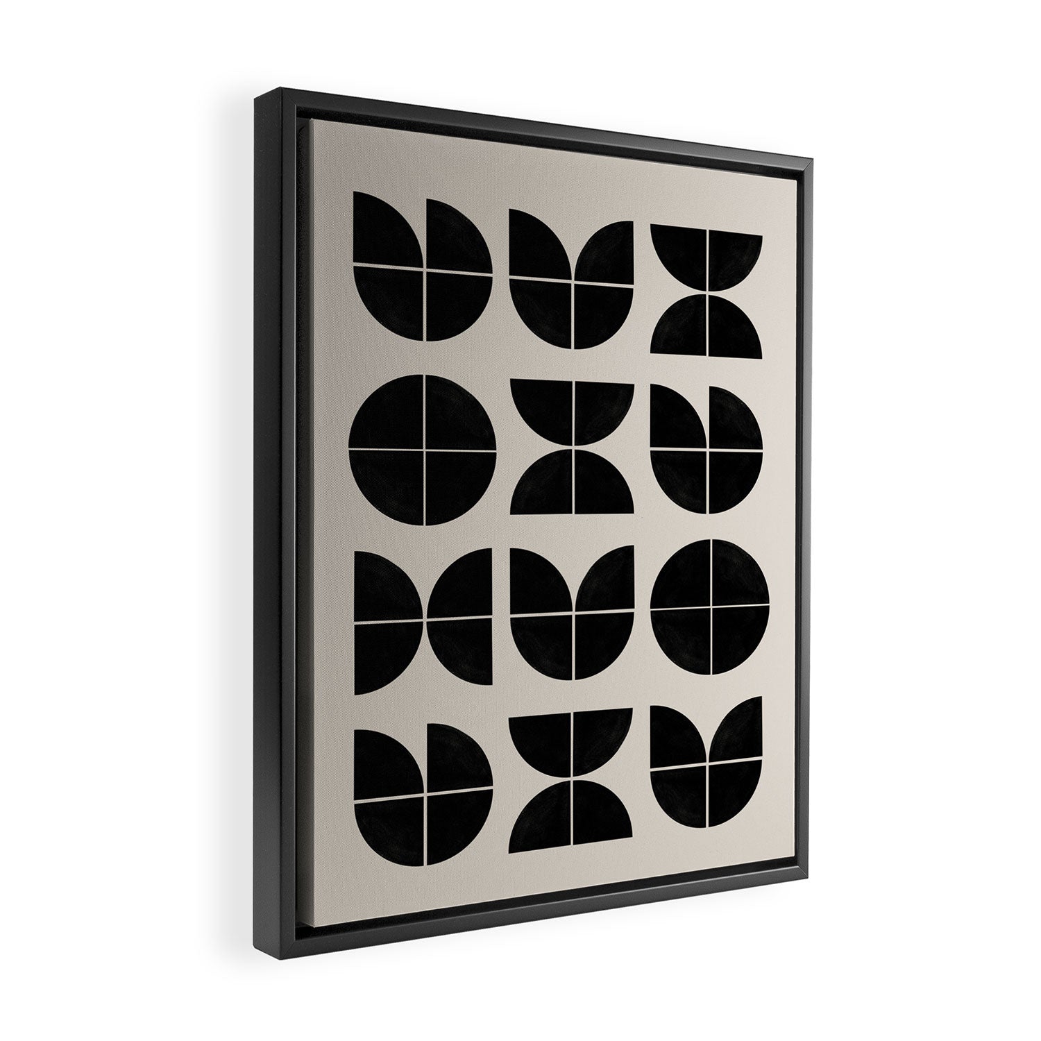 Bauhaus Style Art Framed Canvas Print Gallery Image 2