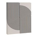 Beige Neutral Retro Balance  Canvas Print Gallery Image 6