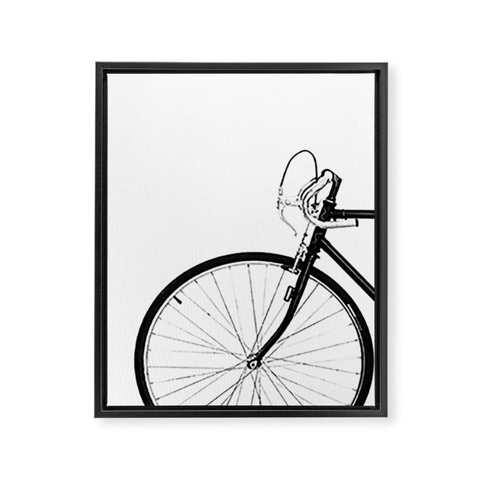 Bicycle, Bike Framed Canvas Print Gallery Image 1