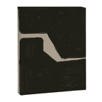 Black Geometric Shapes Canvas Print Gallery Image 6