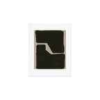 Black Geometric Shapes Art Print Gallery Image 1