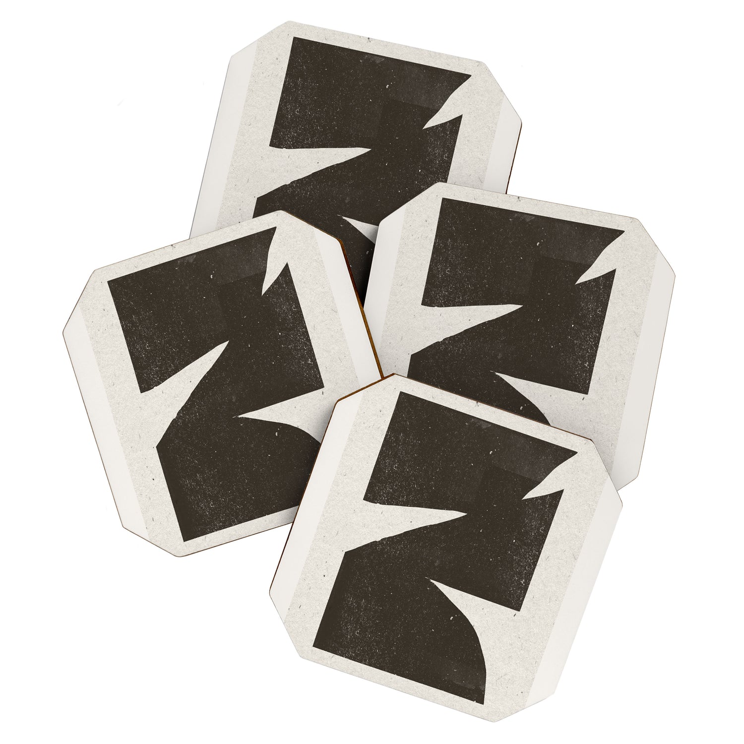 Black Inner Object Coaster Gallery Image 1