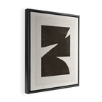 Black Inner Object Framed Canvas Print Gallery Image 2
