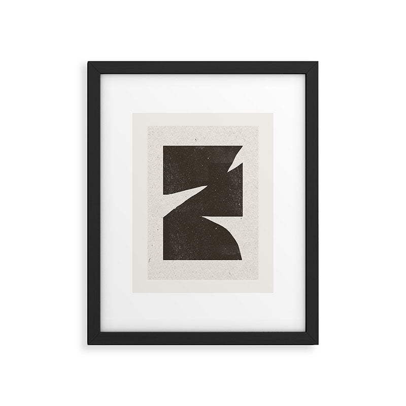 Black Inner Object Framed Art Print Gallery Image 5