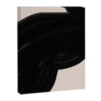 Black Shape Modern Artwork Canvas Print Gallery Image 6