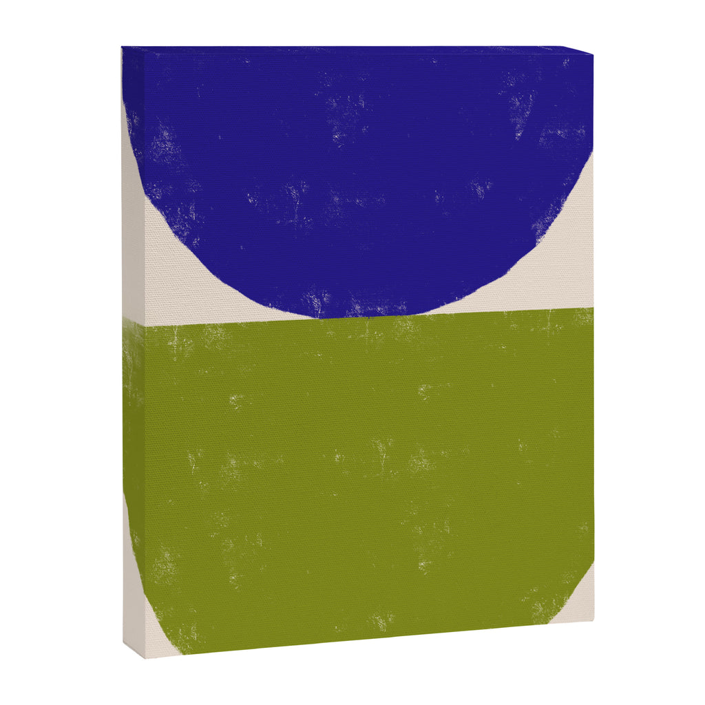 Blue and Green Objects Canvas Print Gallery Image 6