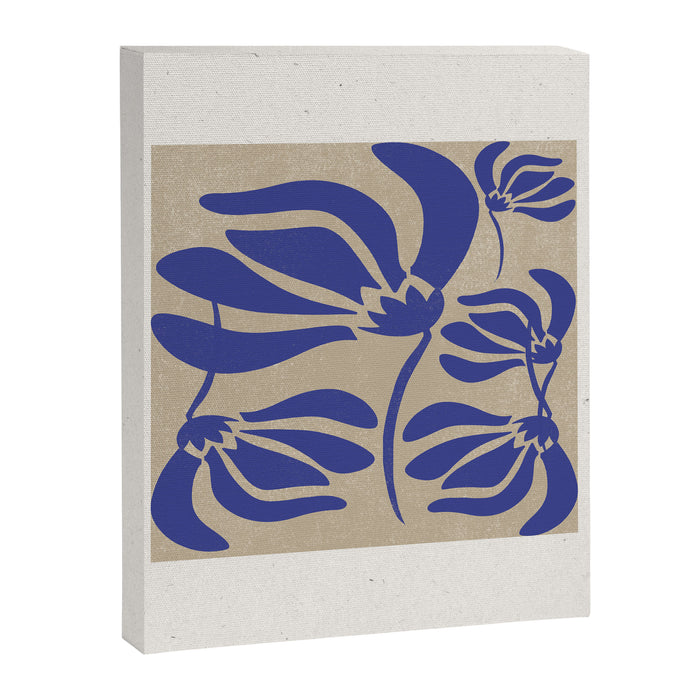 Blue Garden Canvas Print Gallery Image 1