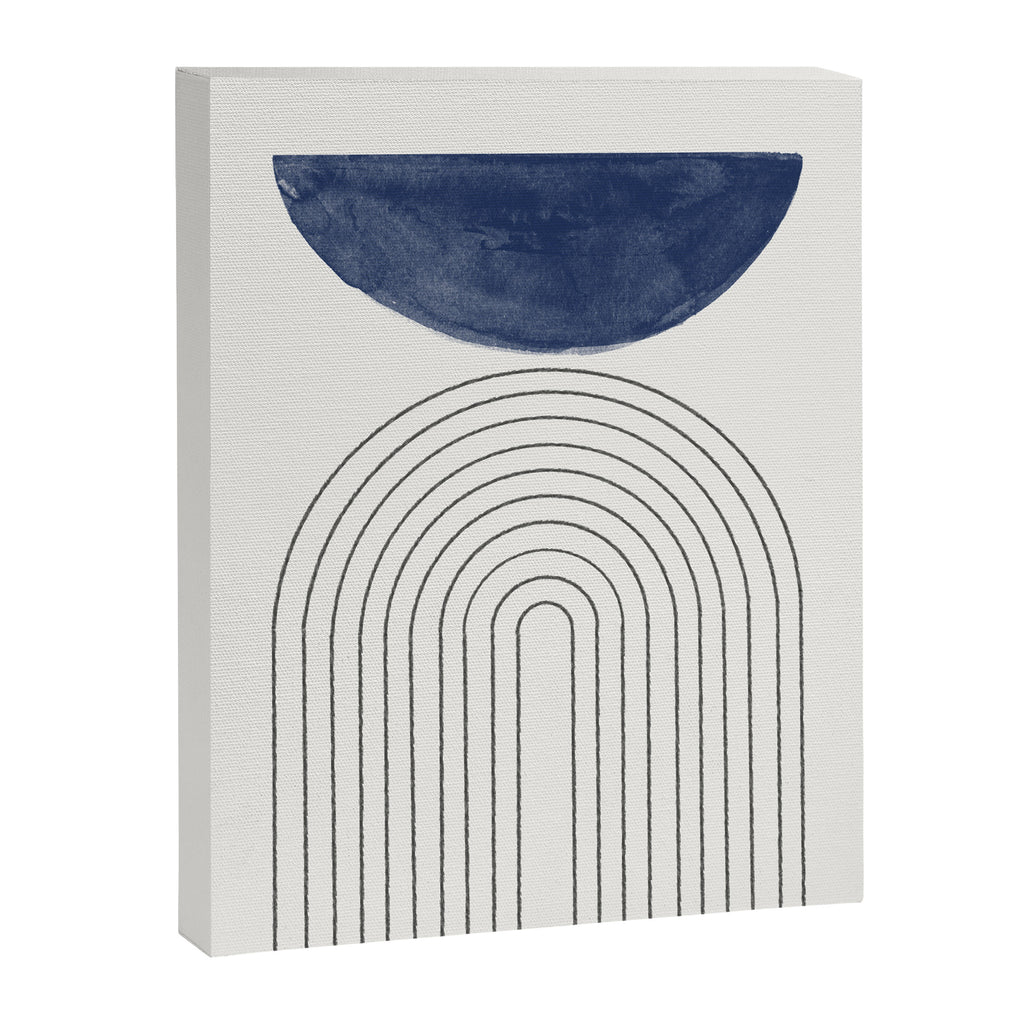 Blue Half Moon Arch Canvas Print Gallery Image 6