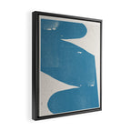 Blue Object Framed Canvas Print Gallery Image 2