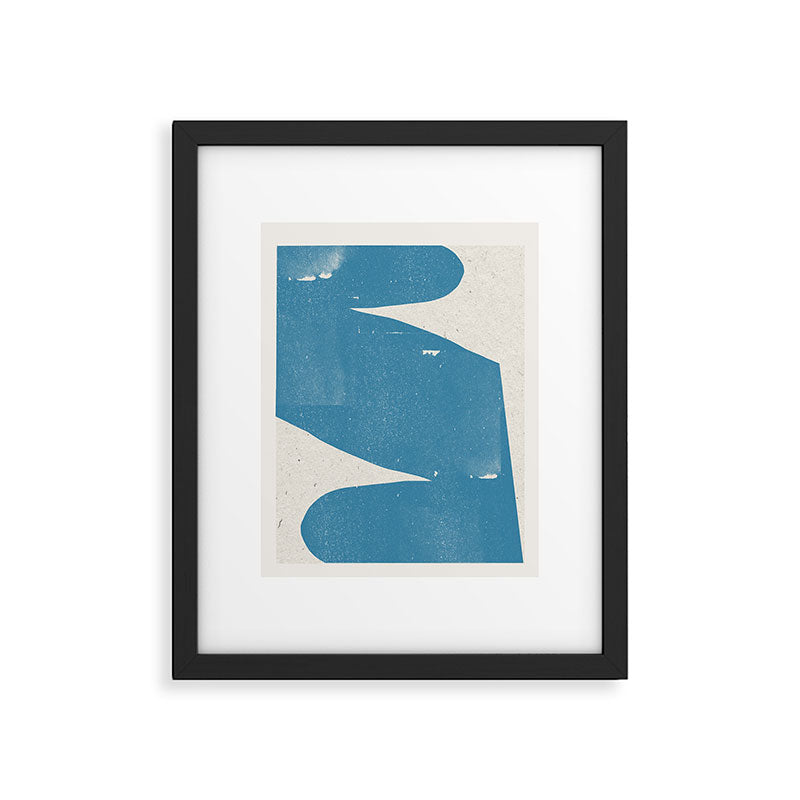 Blue Object Framed Art Print Gallery Image 5