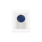 Blue Sun Art Print Gallery Image 1